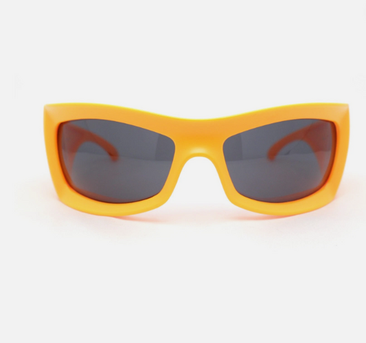 Thick Temple Oversized Large Trendy 90s Sport Sunglasses