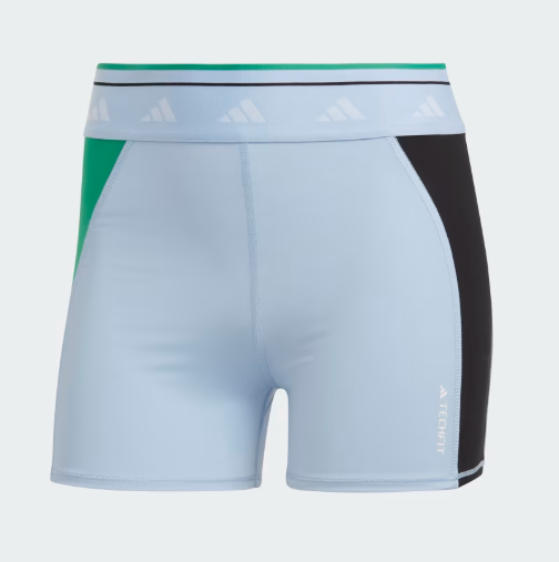 Adidas Techfit Colorblock 3-Inch Short Leggings