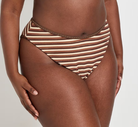 Boohoo High Waist Bikini Bottom