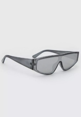Plastic Mirrored Visor