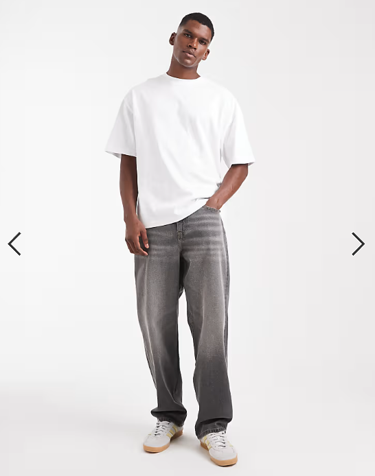 ASOS DESIGN heavyweight oversized t-shirt in white .