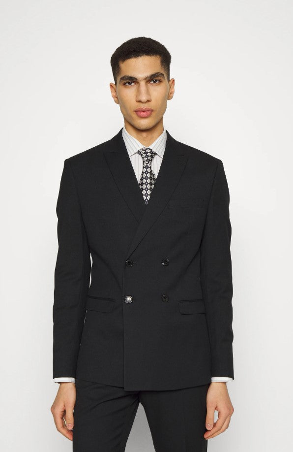 Isaac Dewhirst TEXTURE SUIT - Suit - black