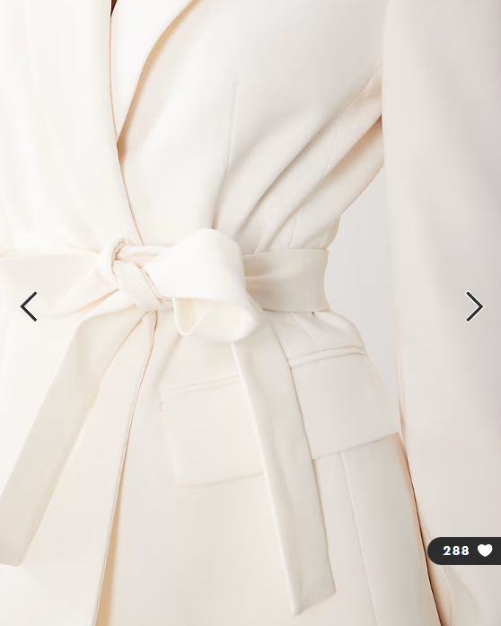 Mango Iguana tailored blazer in pastel