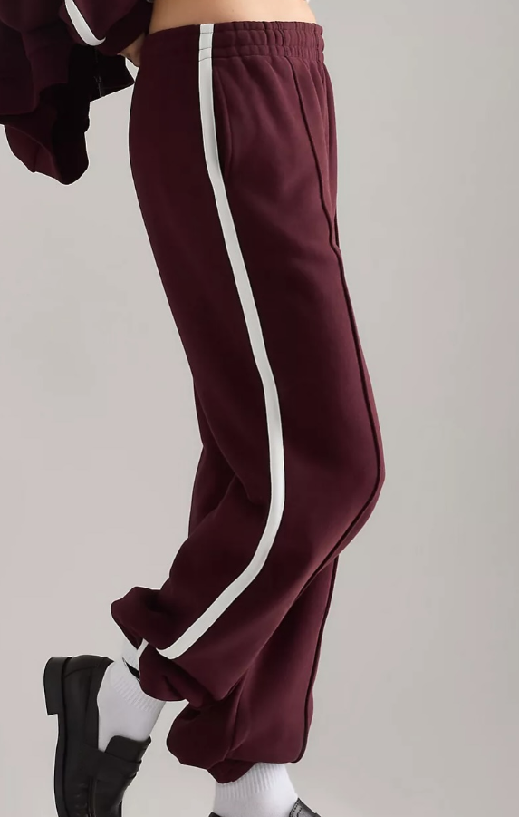 4th & Reckless Anna Maria Joggers cherry