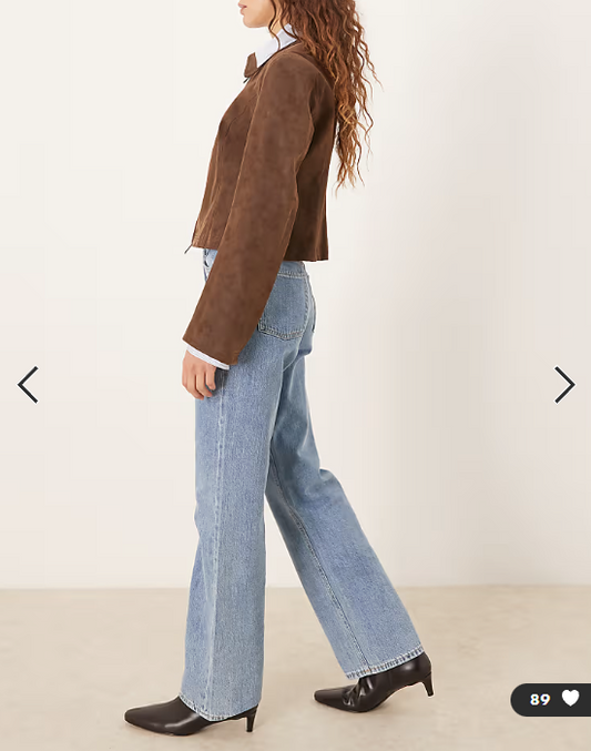 JJXX Seville loose jeans in light blue