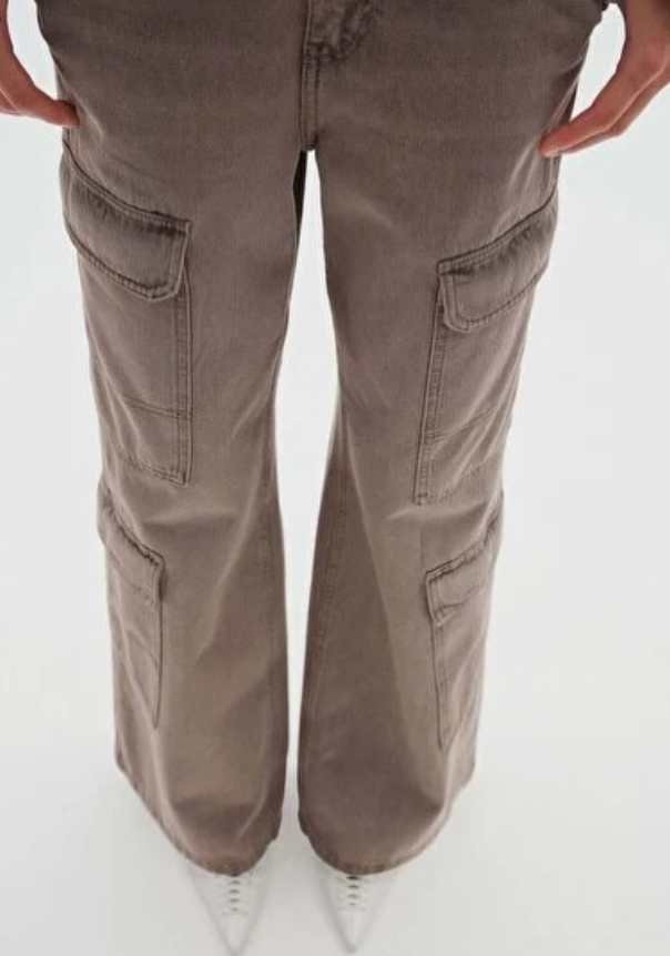 H&M - Denim Cargo Trousers