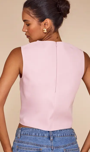 Plt - Woven Sleeveless Boxy Top