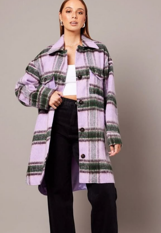 Loavies- Purple Coat