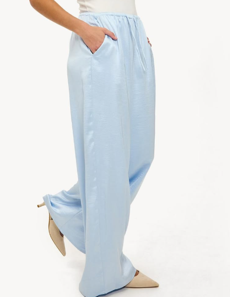 LOAVIES -Love in full bloom Blue Pants