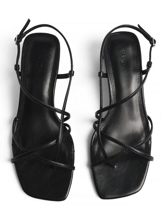 Na-kd Strappy Block Heels