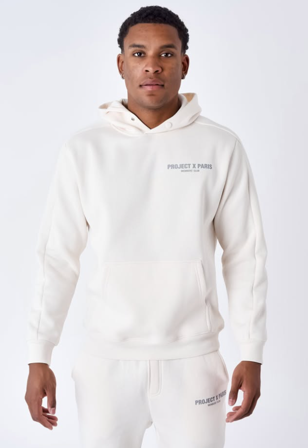 Project X Paris SET - member’S Club Hoodie & Joggers SET Cream