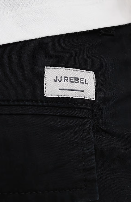 Asos - JJ Rebel loose fit cargo trouser in black