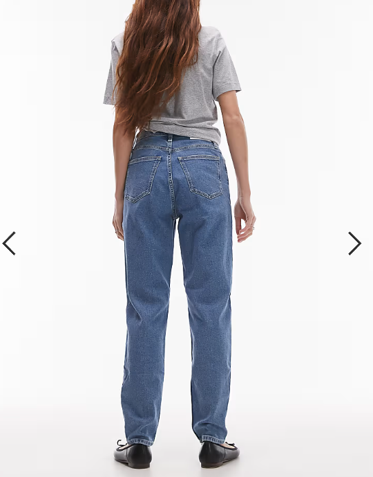 Calvin Klein Jeans mom jeans in mid wash