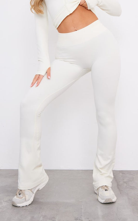 Bone Seamless High Waist Flare Yoga Pants