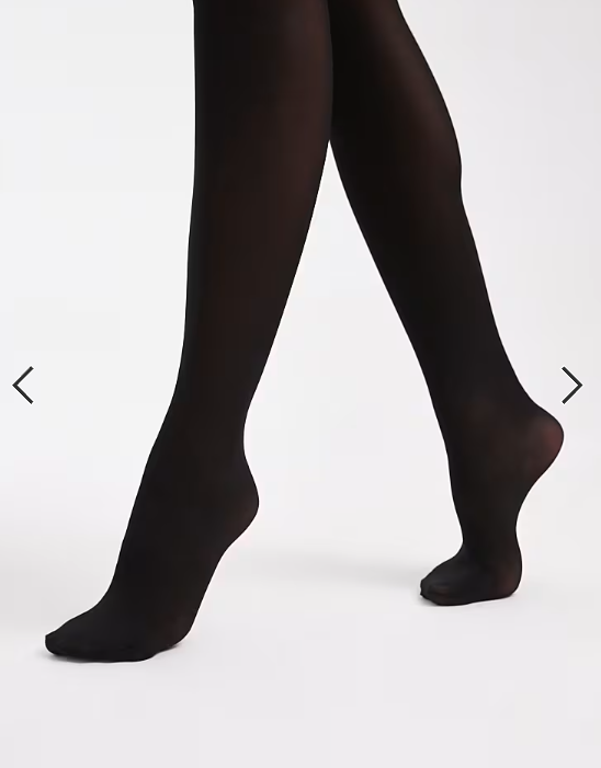 Vero Moda 40 denier shaping tights in black