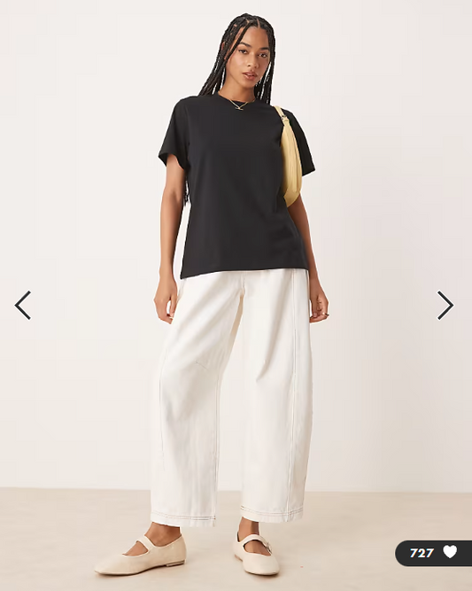 ASOS DESIGN regular fit crew neck t-shirt 2 pack in black & white