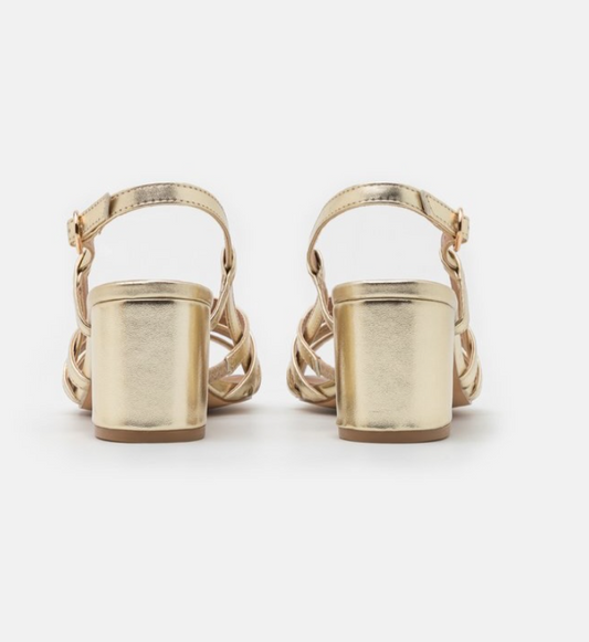Anna Field - Gold Sandalas