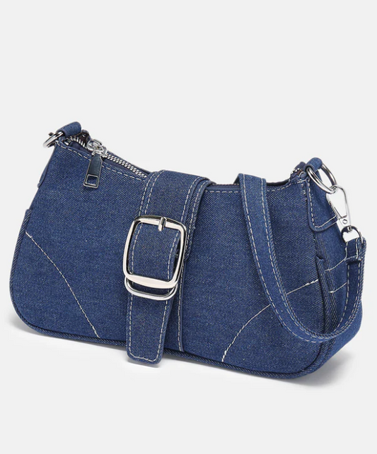 Boohoo Madison Handbag - Denim