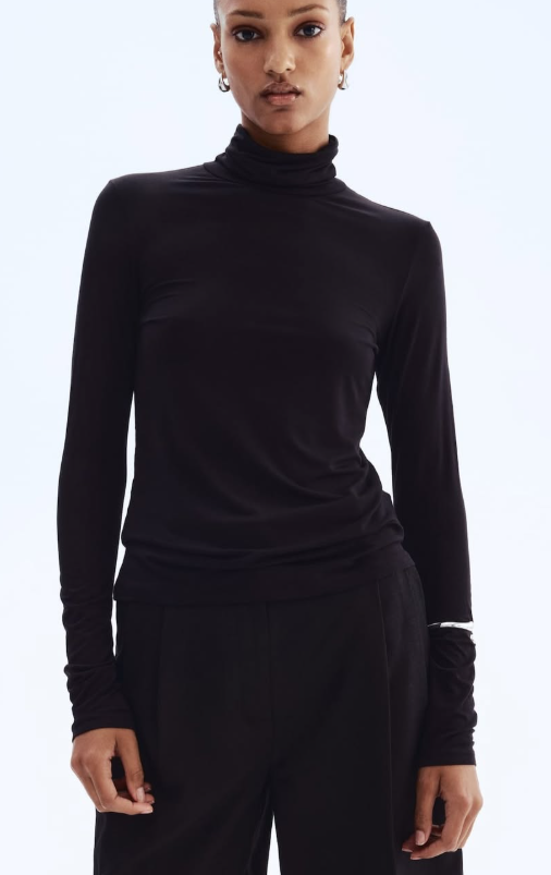 H&M - POLO-NECK TOP
