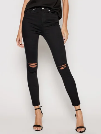 Skinny High Wasit Destroyes jeans