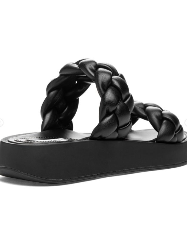 STEVE MADDEN - HILLARY SANDAL BLACK # 97-87701