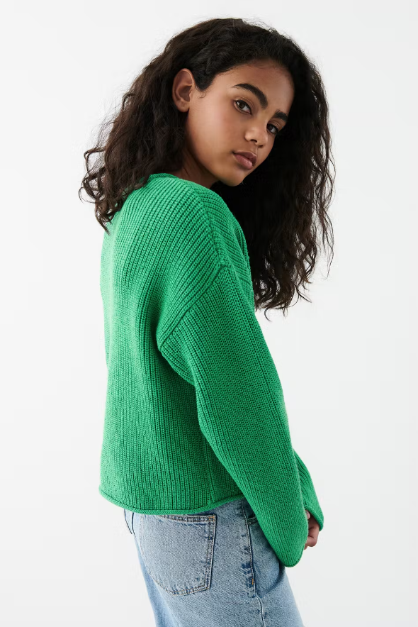 Young Knitted Summer Sweater