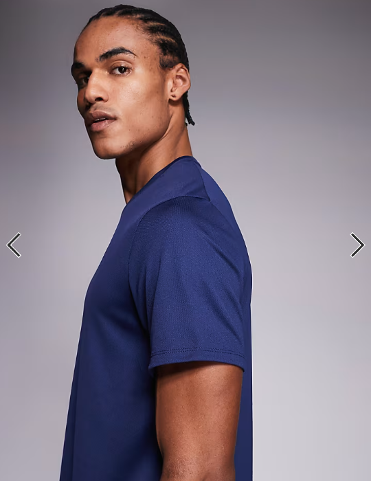 Nike Running Miler Dri-FIT t-shirt in navy