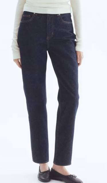 H&M - MOM SLIM FIT HIGH WAIST ANKLE JEANS