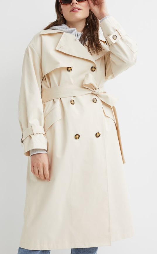 H&M - TRENCHCOAT AUS BAUMWOLLE