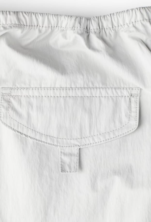 H&M - PARACHUTE PANTS - Lt Grey