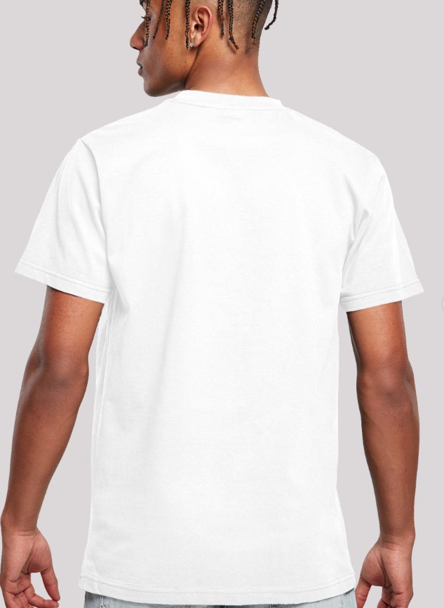 Unisex - F4NT4STIC LOONEY TUNES BUGS BUNNY FUNNY FACE - Print T-shirt - white