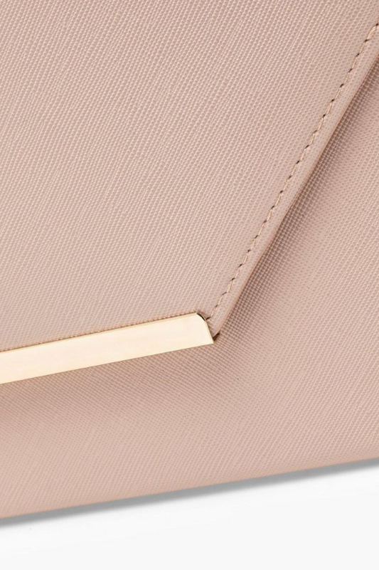 Boohoo Crosshatch Clutch Bag