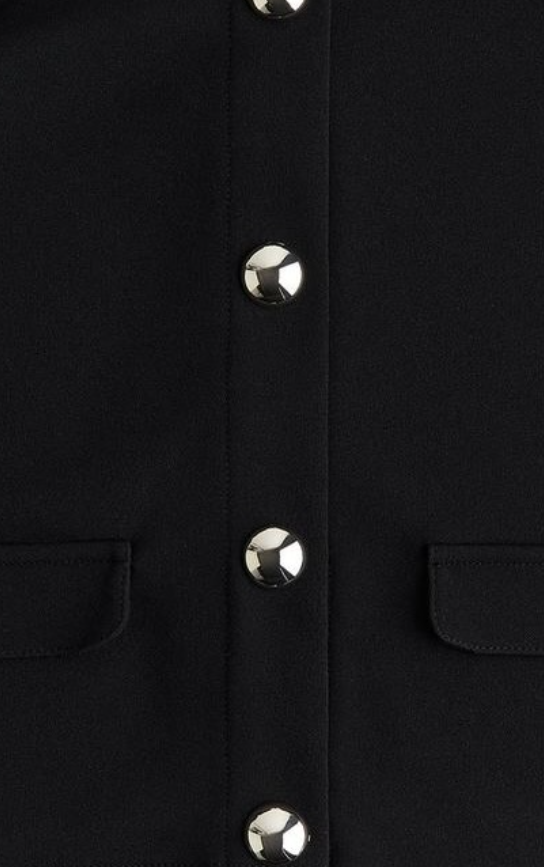 H&M - Shoulder-pad cardigan - black