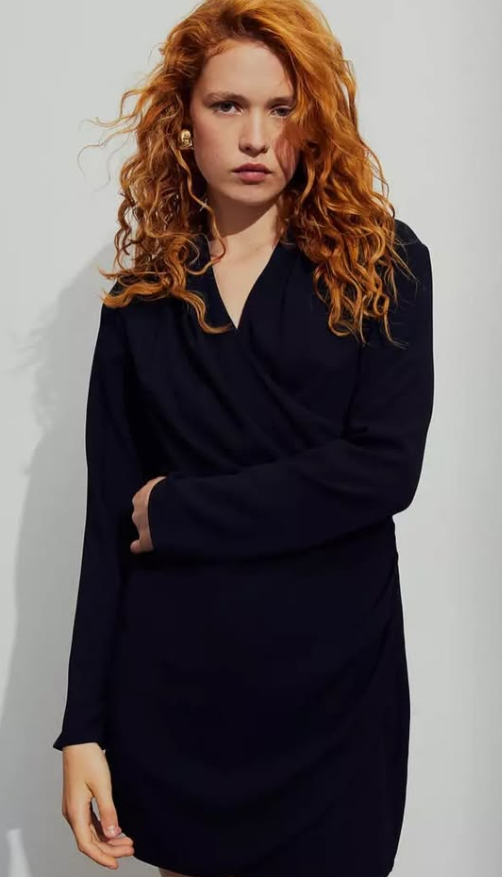 H&M - Draped wrap dress