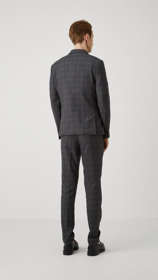 Lindbergh CHECKED MENS SUIT SET - Suit - grey