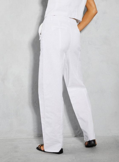 Twill Belt Detail Pocket Cargo Trouser