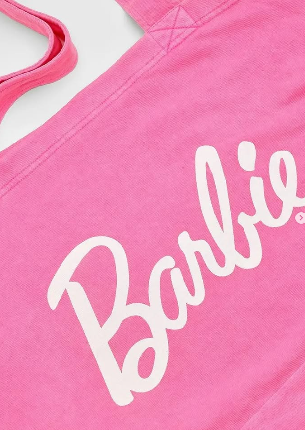 Boohoo Barbie Printed Tote Bag