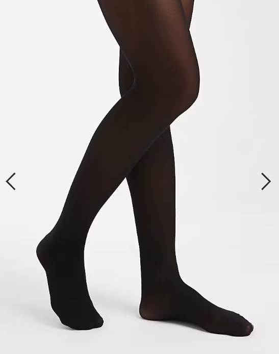 Vero Moda 40 denier shaping tights in black