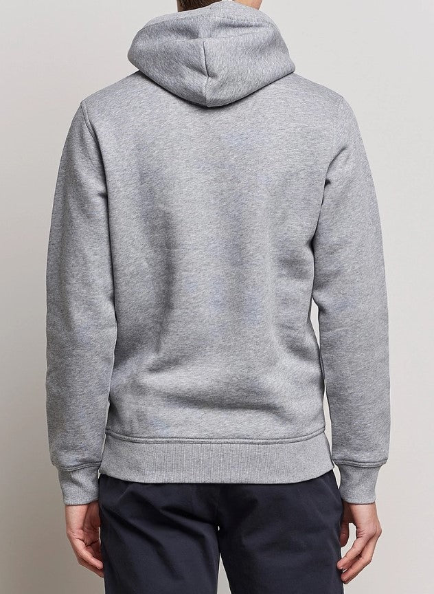 GANT -Archive Shield Hoodie - Grey Melange