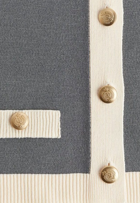 H&M-FINE-KNIT CARDIGAN