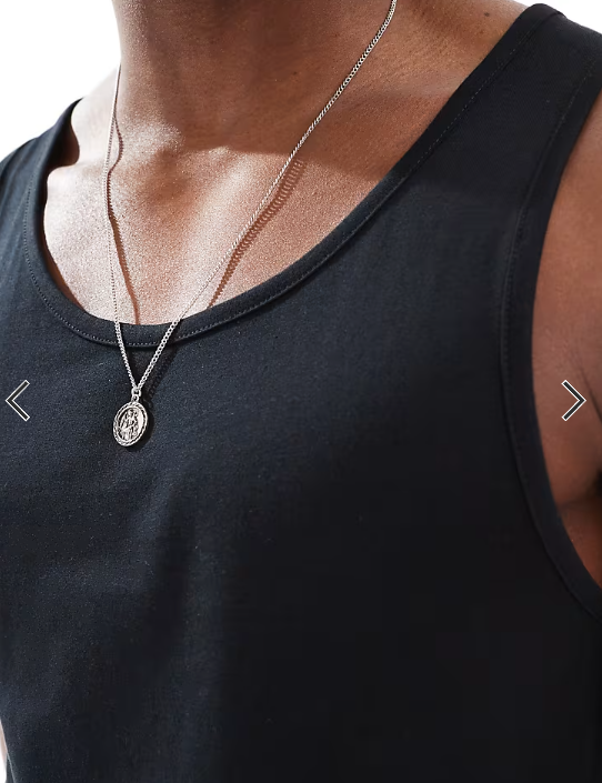ASOS DESIGN Essentials muscle fit vest in black