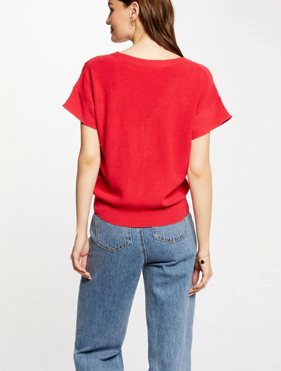 MORGAN DE TOI PULL - ROUGE