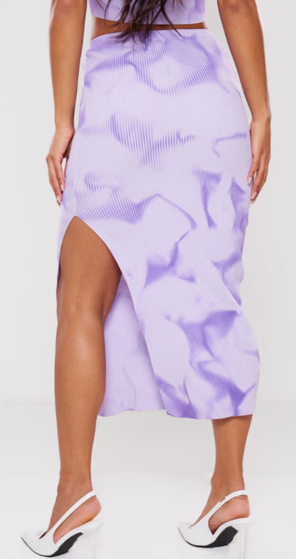 Prettylittlething Column Maxi Skirt with Slit