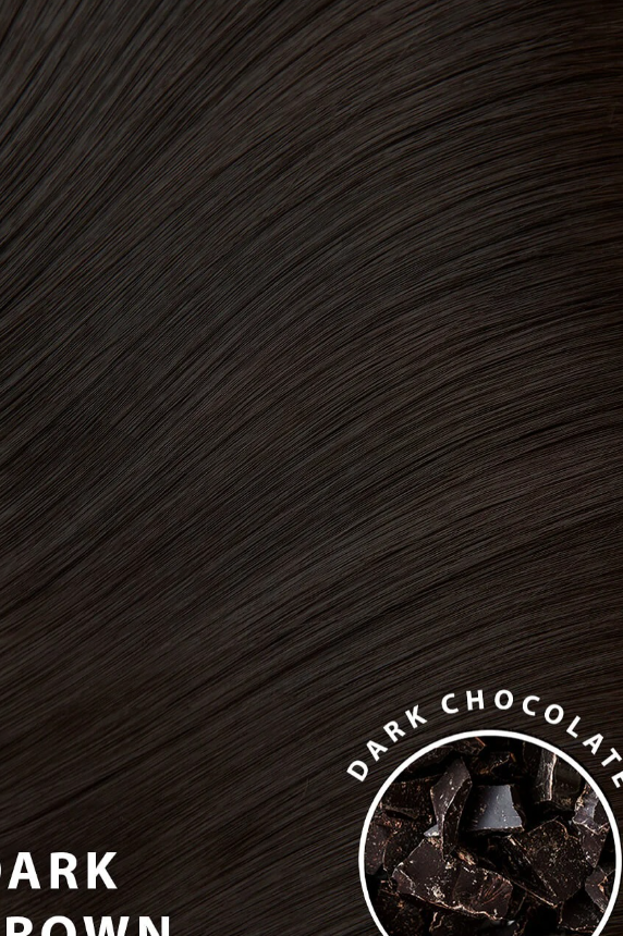 PLT / Mini Grande 18” 90s Bounce Wraparound Pony - Dark Brown