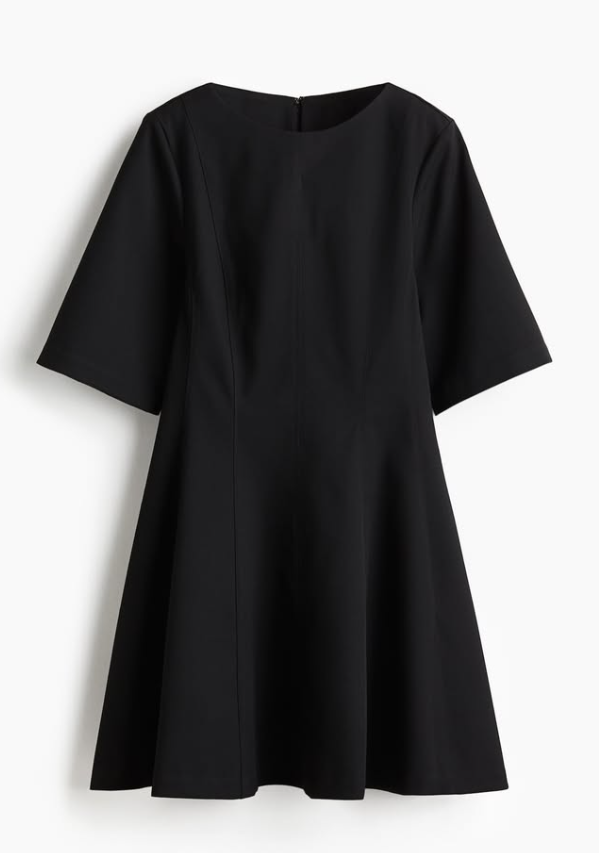H&M - Flared-skirt twill dress