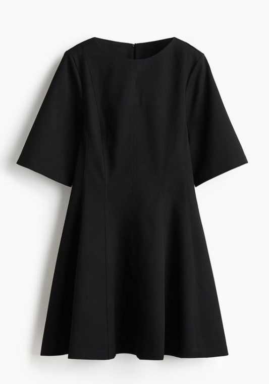 H&M - Flared-skirt twill dress