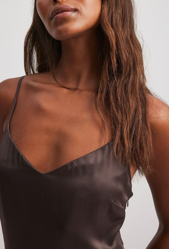 Na-kd Satin Slip Dress