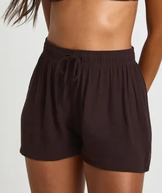 boohoo Essentials Linen Look Shorts