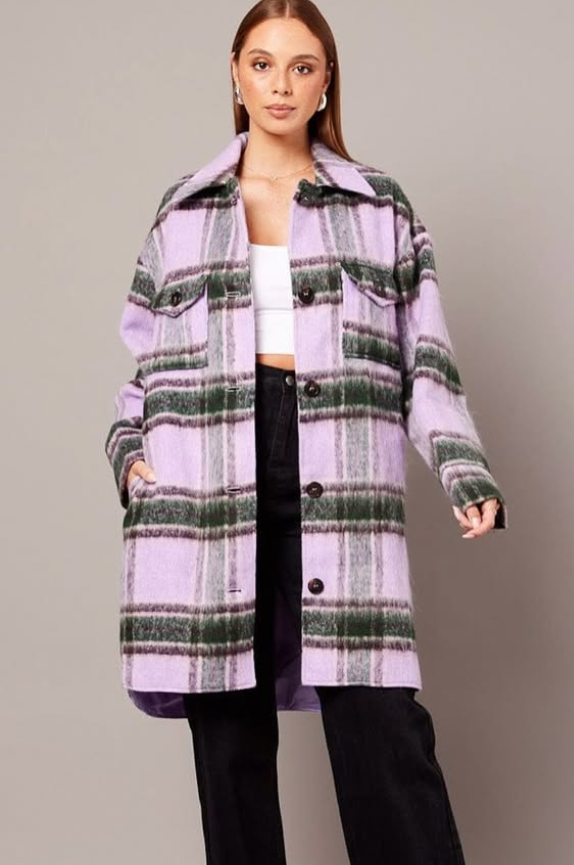 Loavies- Purple Coat