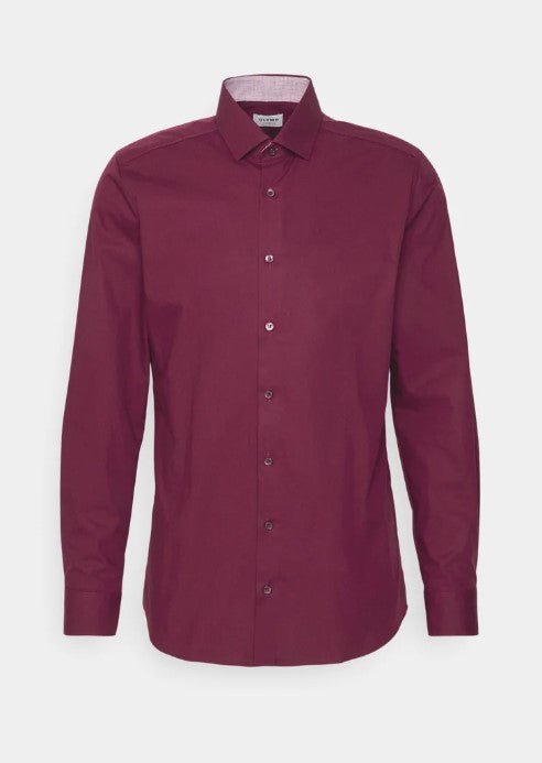 OLYMP Level Five LEVEL - Formal shirt - granat